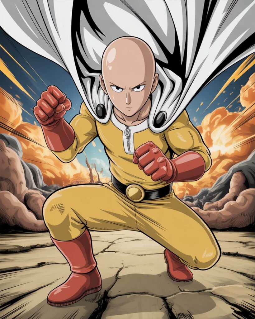 saitama aura