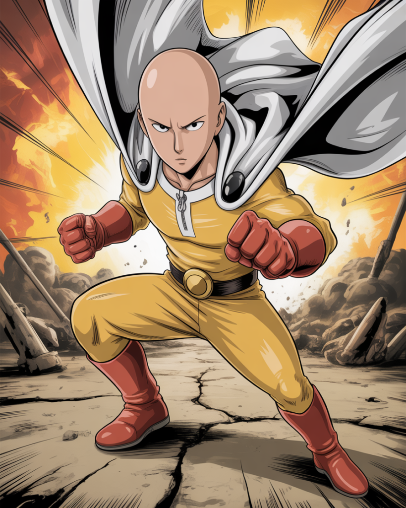 Saitama PFP: The One-Punch Aura of Unmatched Simplicity