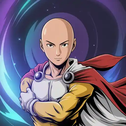 Saitama PFP: The One-Punch Aura of Unmatched Simplicity