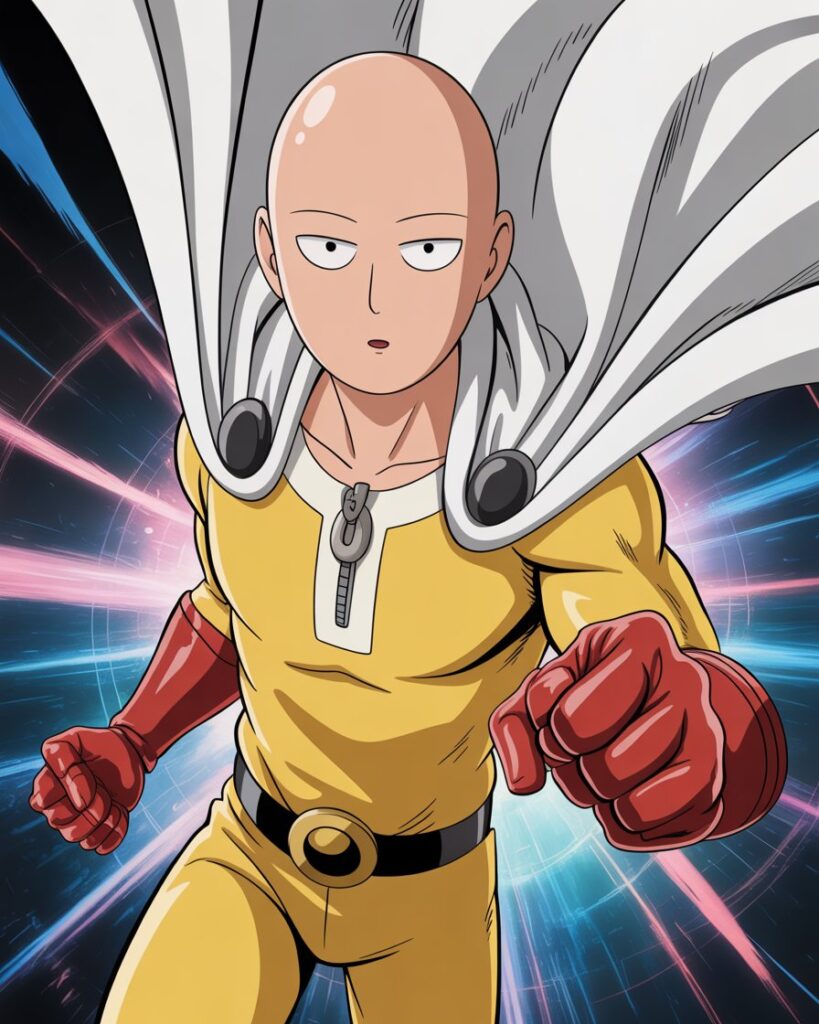 Saitama PFP: The One-Punch Aura of Unmatched Simplicity