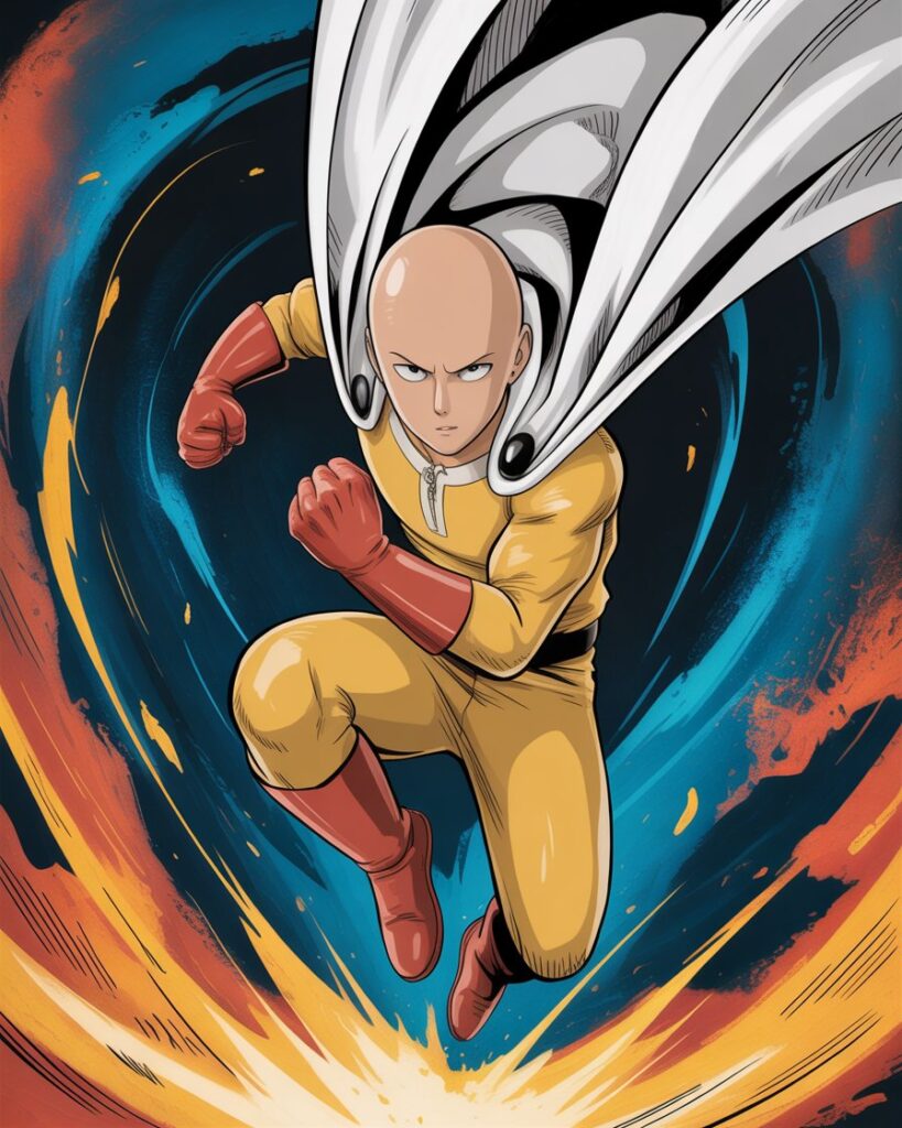 Saitama PFP: The One-Punch Aura of Unmatched Simplicity