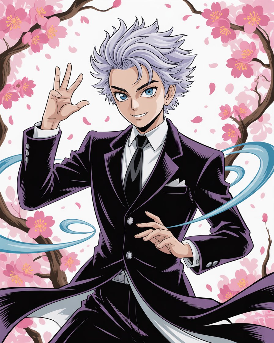 Gojo PFP – Neon Infinity Style