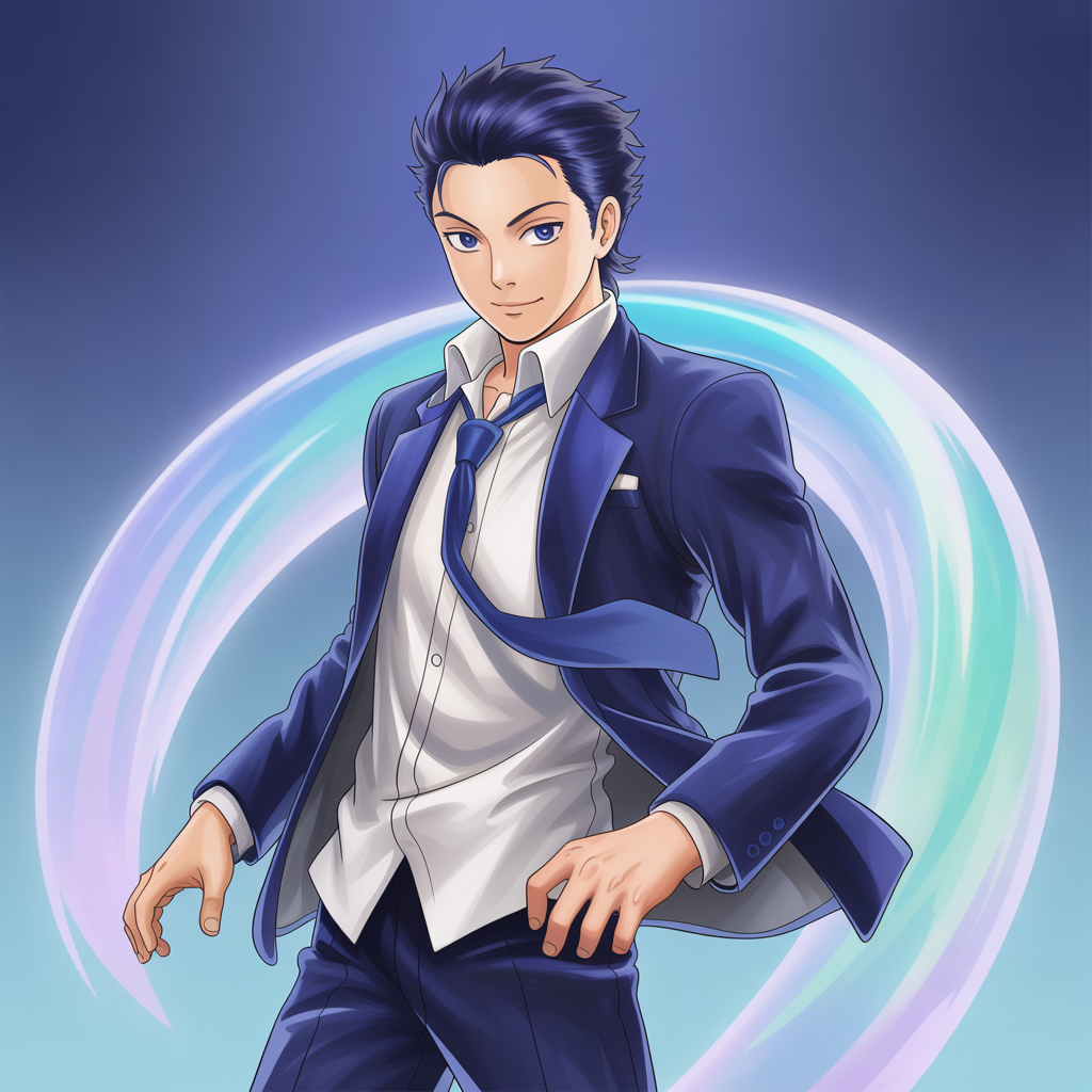 Gojo PFP – Neon Infinity Style