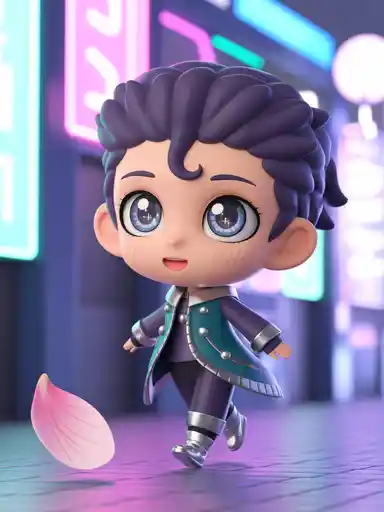 Petals in the Moonlight