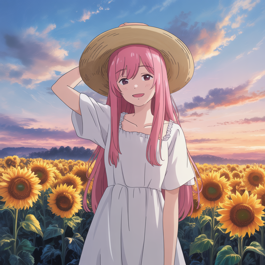 Sunflower Dreams – Character Art