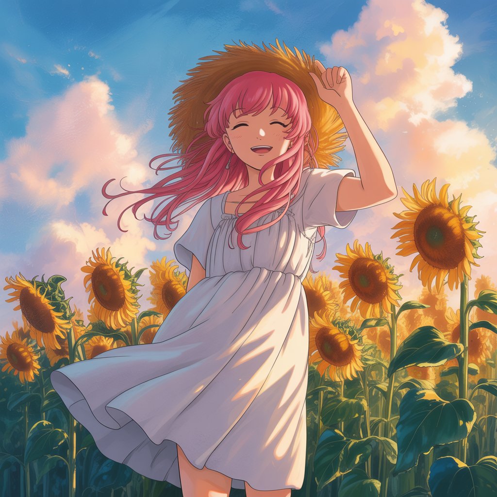 Sunflower Dreams – Character Art
