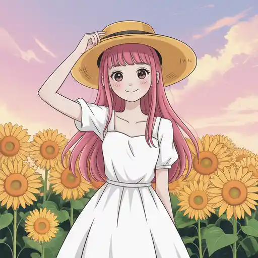 Sunflower Dreams – Character Art