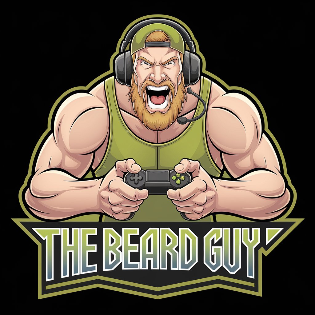The Beard Guy Logo – Battle Gamer Edition