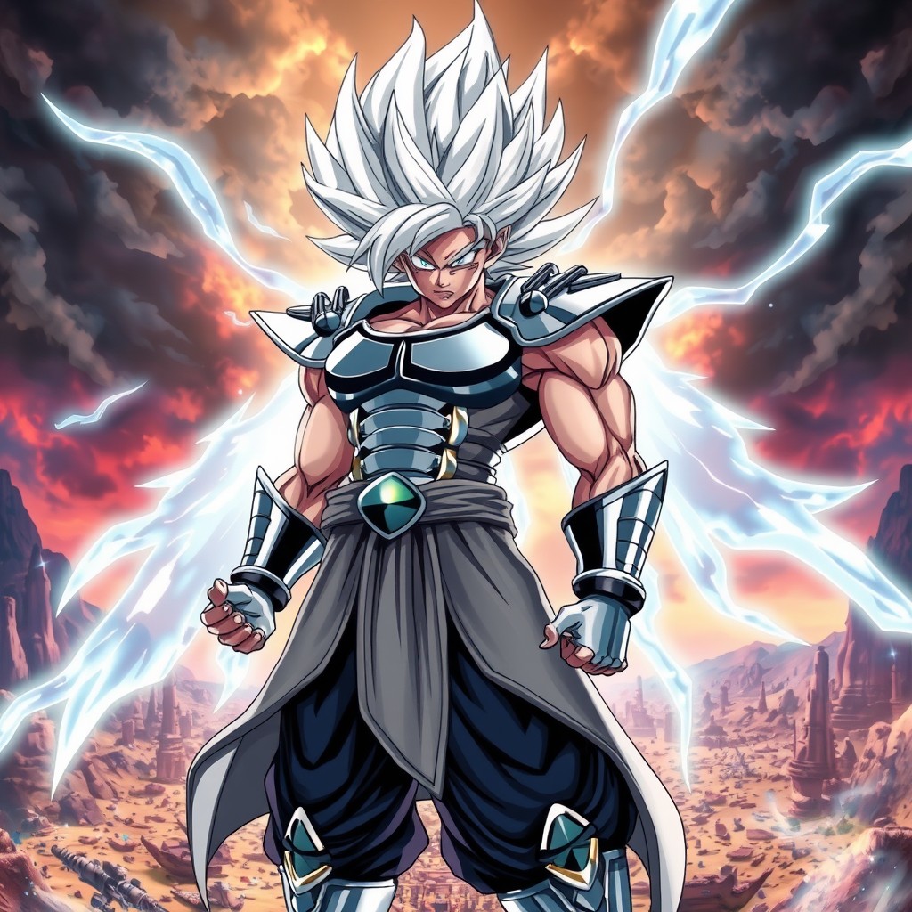 Ultra Instinct Gogeta – Divine Fusion Character Art