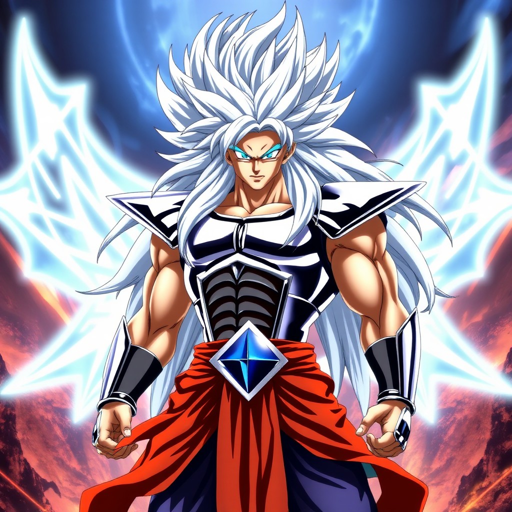 Ultra Instinct Gogeta – Divine Fusion Character Art