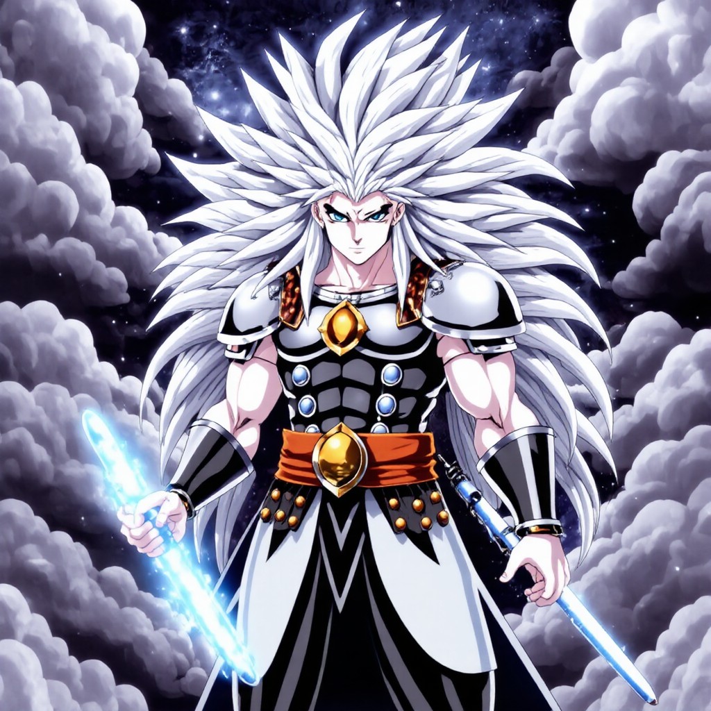 Ultra Instinct Gogeta – Divine Fusion Character Art