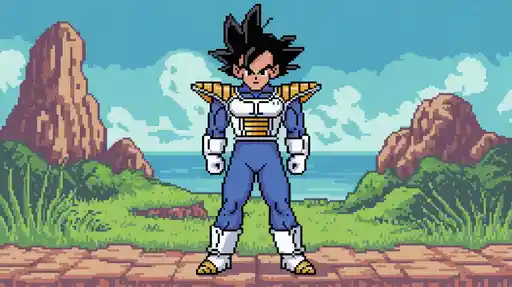 Vegeta: “The Elite Warrior”