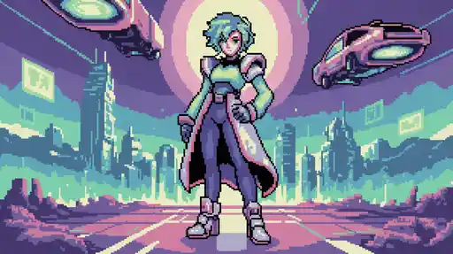 “Xelora: Neon Vanguard”