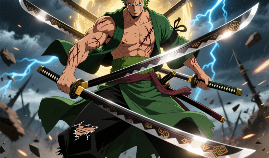 Blades of Destiny – Roronoa Zoro Character Art