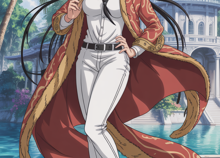 Boa Hancock Fanart – The Queen in White