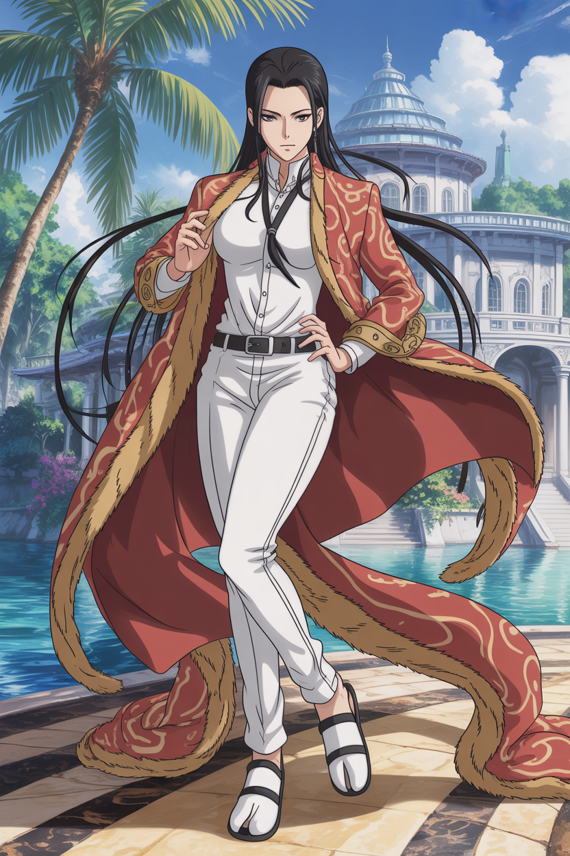 Boa Hancock Fanart – The Queen in White