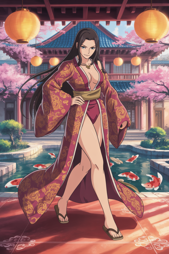 Boa Hancock Fanart – The Queen in White