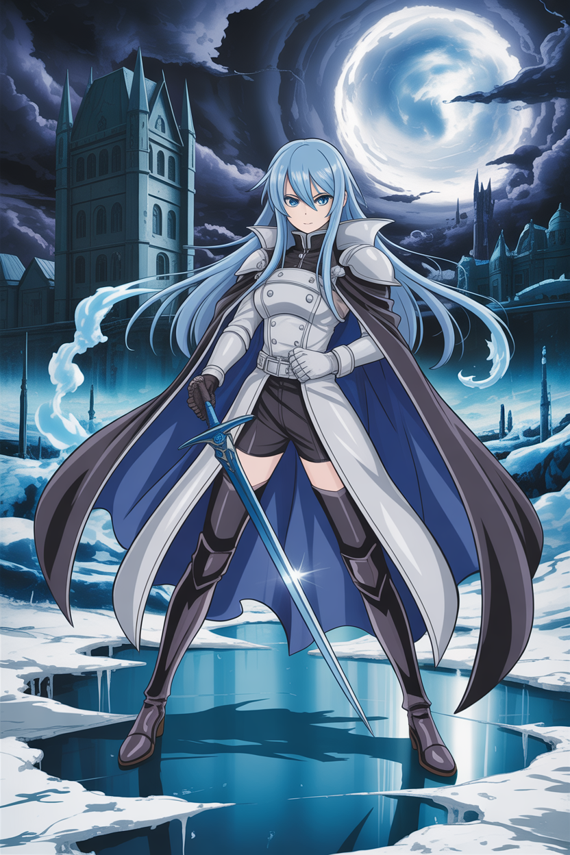 Frozen Empress – Esdeath Fan Art