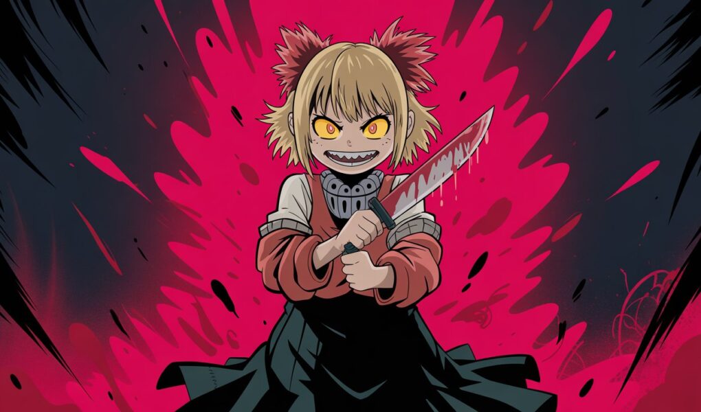 Himiko Toga Wallpaper – Dark Aesthetic Anime Villain Backgrounds in HD