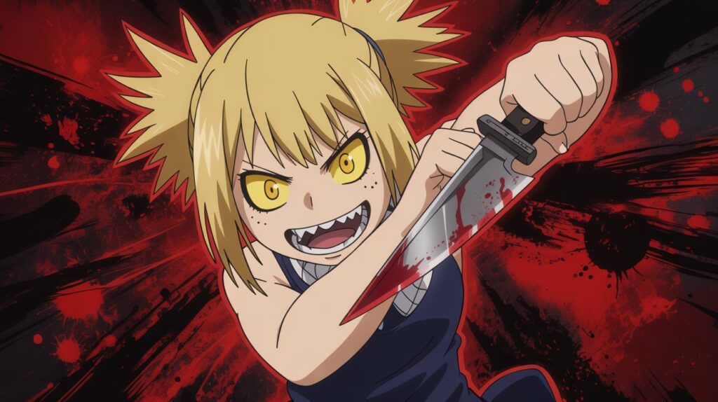 Himiko Toga Wallpaper – Dark Aesthetic Anime Villain Backgrounds in HD