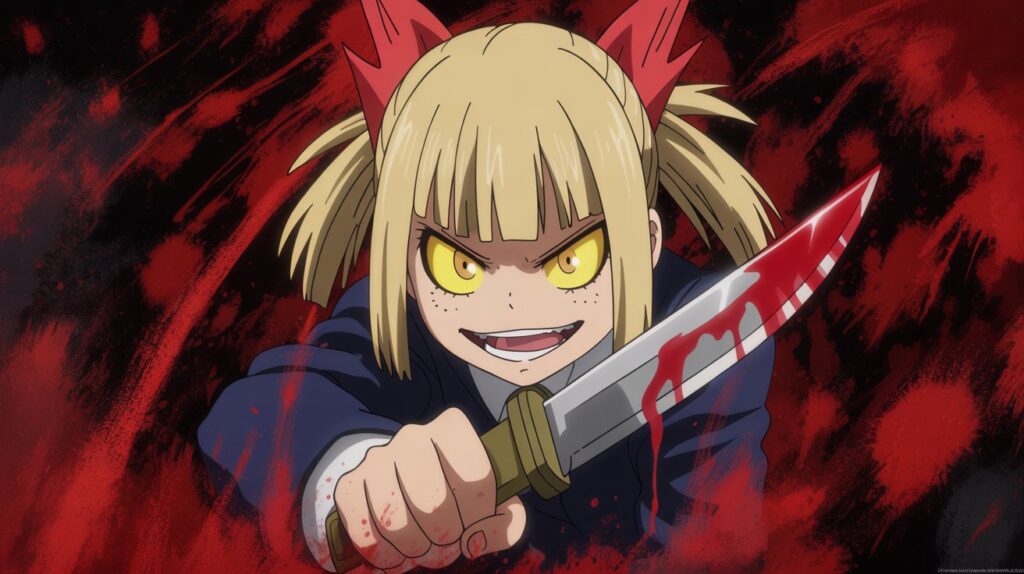 Himiko Toga Wallpaper – Dark Aesthetic Anime Villain Backgrounds in HD