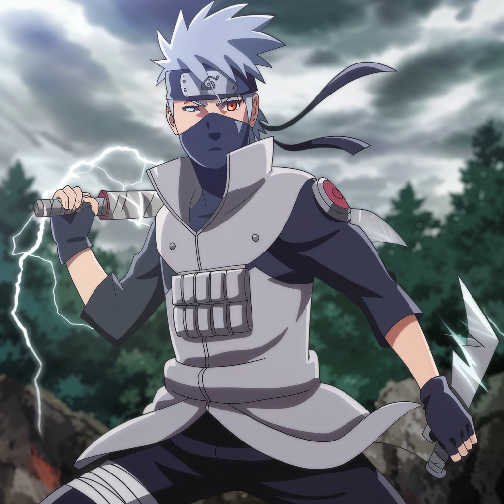 Kakashi Hatake Character Art – The Copy Ninja’s Legacy