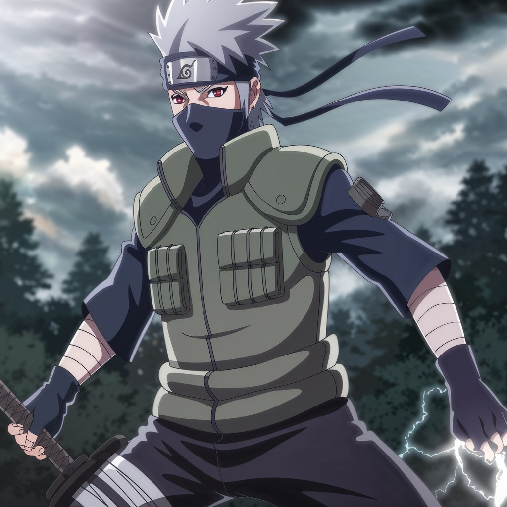 Kakashi Hatake Character Art – The Copy Ninja’s Legacy