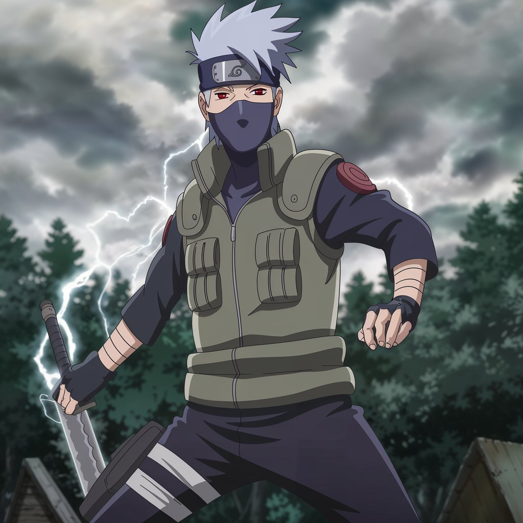 Kakashi Hatake Character Art – The Copy Ninja’s Legacy