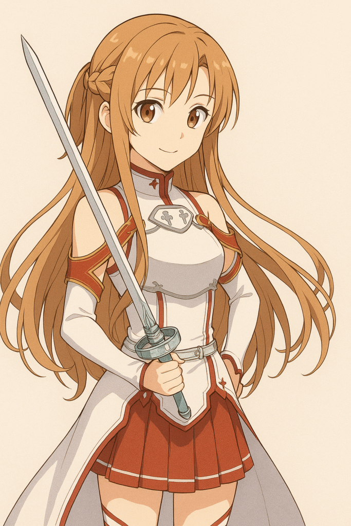 The Flash of Sword Art Online Asuna Yuuki