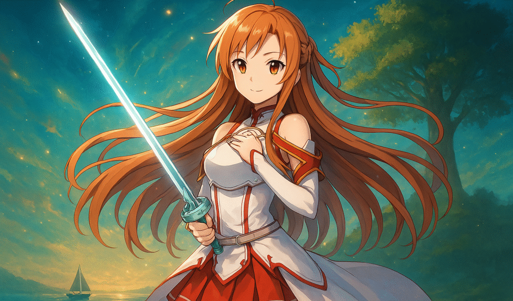 The Flash of Sword Art Online Asuna Yuuki
