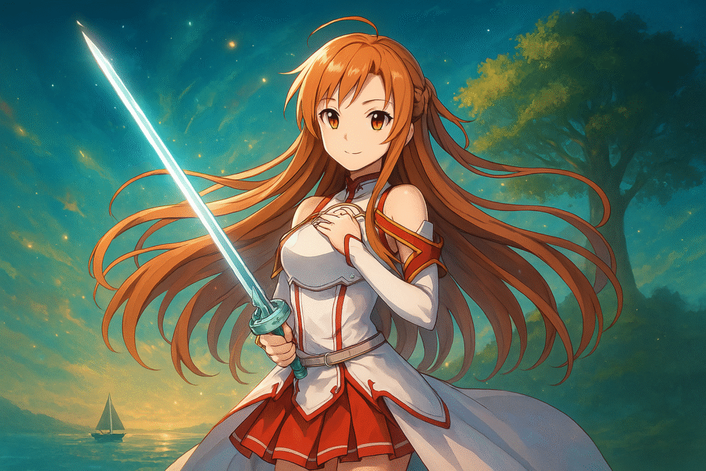 The Flash of Sword Art Online Asuna Yuuki