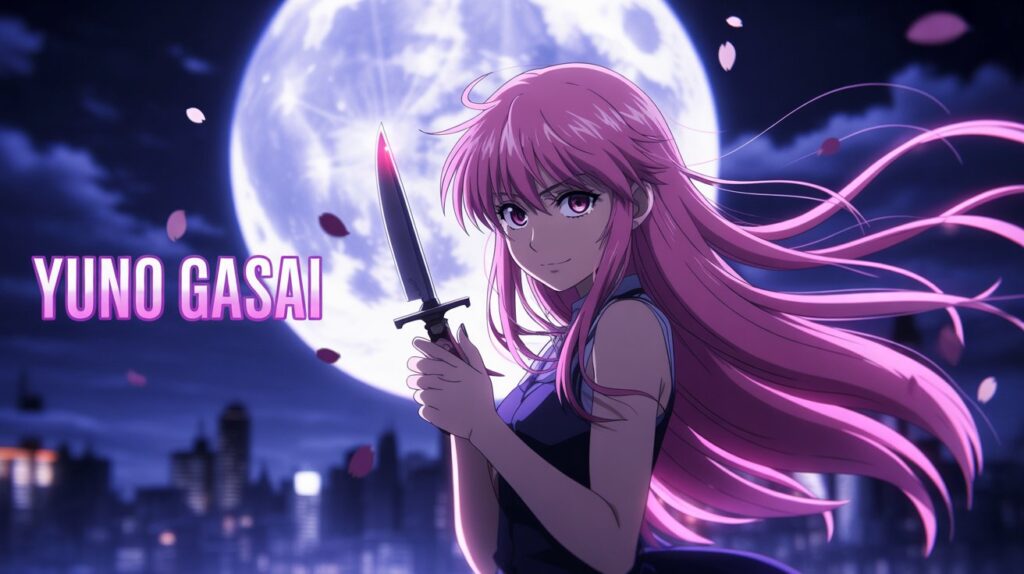 Yuno Gasai Wallpaper – Dark Beauty of Future Diary in Stunning HD