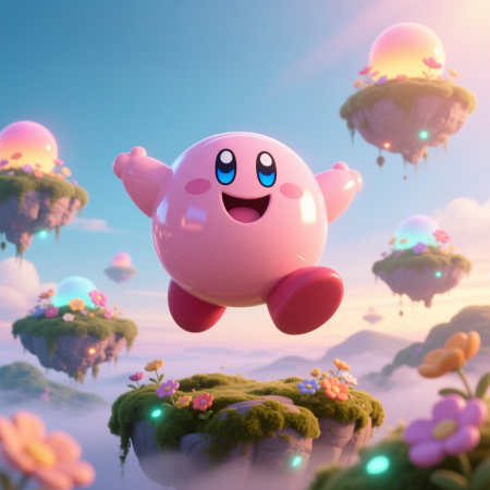 Kirbi Dedo 3D Art: The Spirit Within