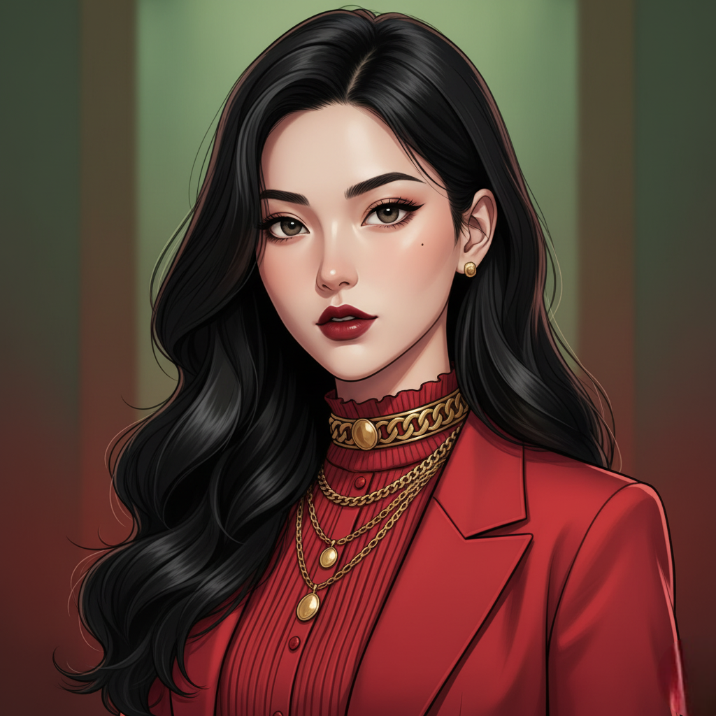 Dual Auras — The Two Faces of Aesthetic Character Art