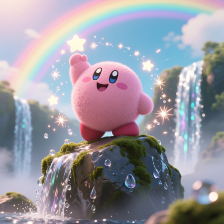 Kirbi Dedo 3D Art: The Spirit Within