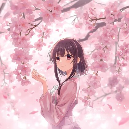 Crowned by Light — Overflow Manga Ayane Shirakawa PFP Art