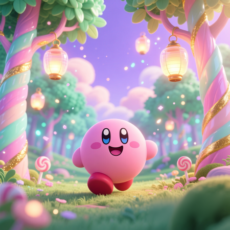 Kirbi Dedo 3D Art: The Spirit Within