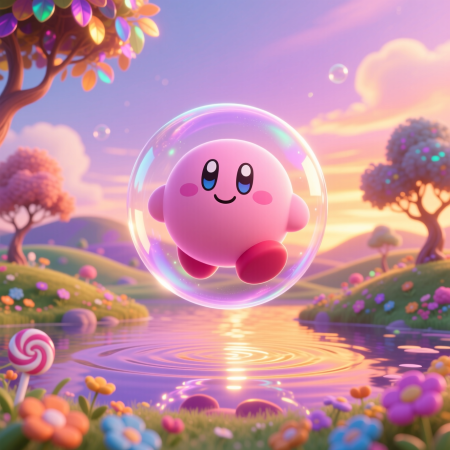 Kirbi Dedo 3D Art: The Spirit Within