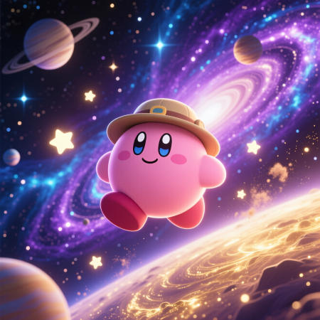 Kirbi Dedo 3D Art: The Spirit Within