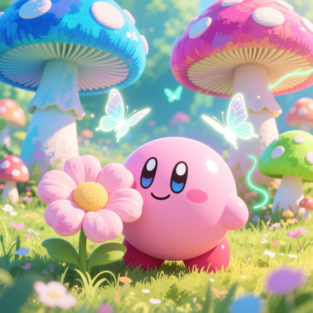 Kirbi Dedo 3D Art: The Spirit Within