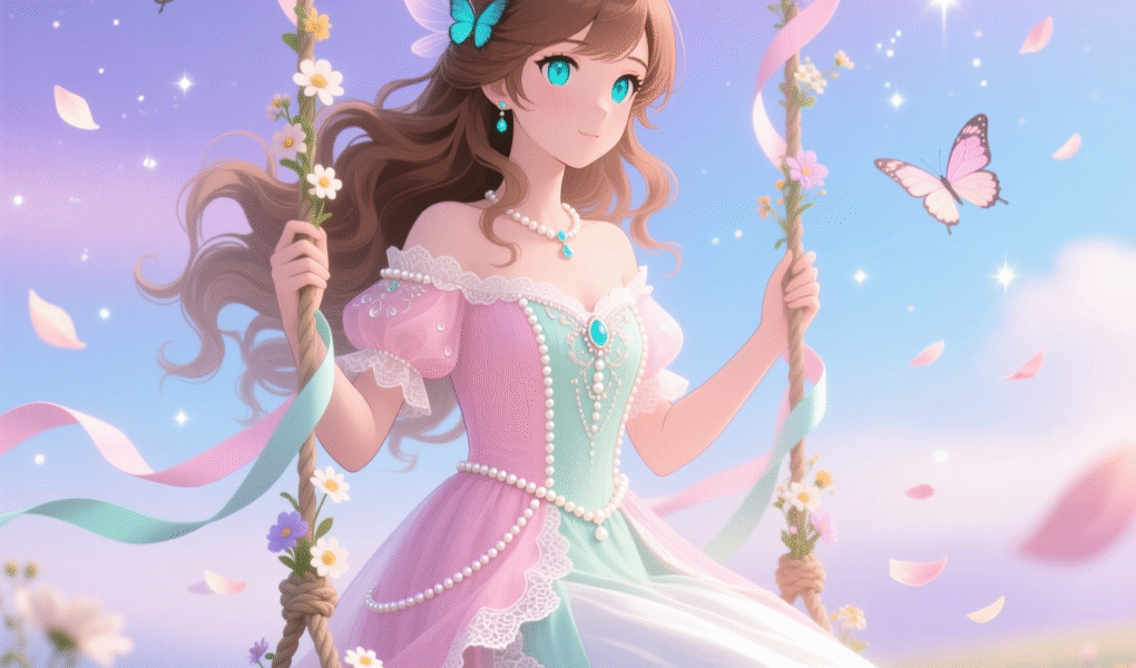 Celestia’s Pastel Dream — Aesthetic Art of Soft Elegance