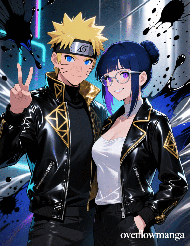 Shinobi Love: Naruto x Hinata Couple Art