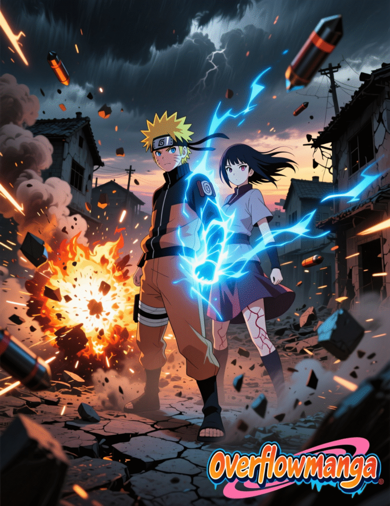 Shinobi Love: Naruto x Hinata Couple Art