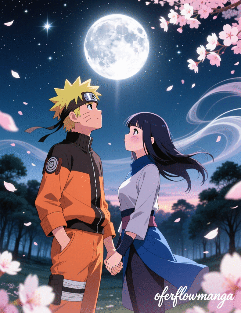 Shinobi Love: Naruto x Hinata Couple Art