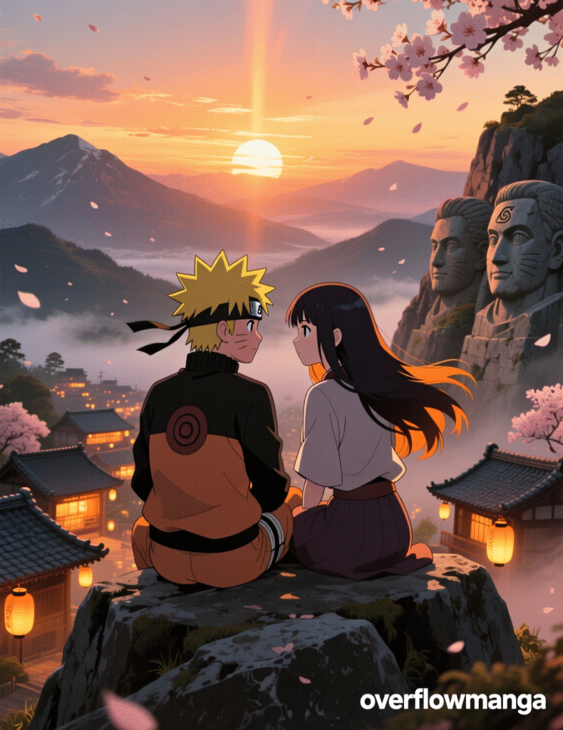Shinobi Love: Naruto x Hinata Couple Art