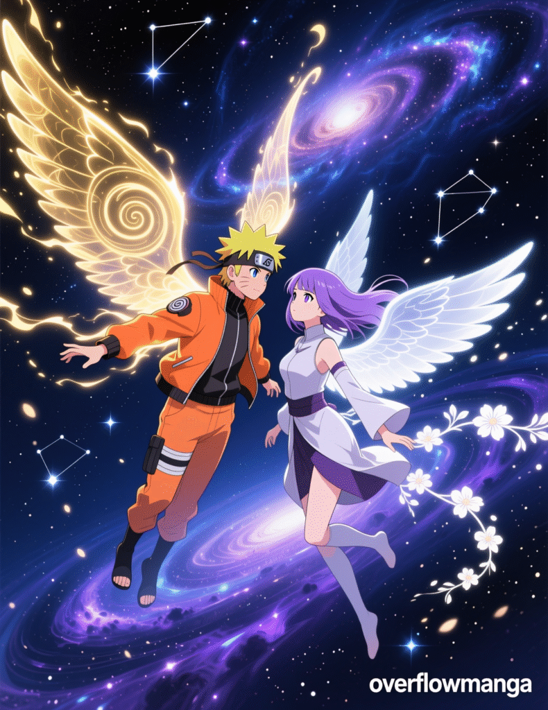 Shinobi Love: Naruto x Hinata Couple Art