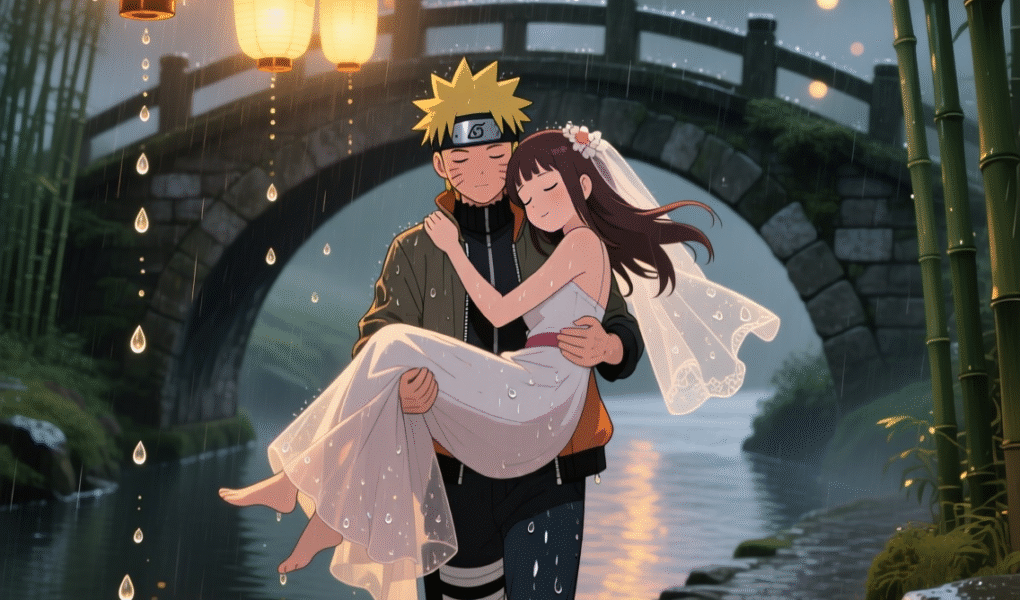 Shinobi Love: Naruto x Hinata Couple Art