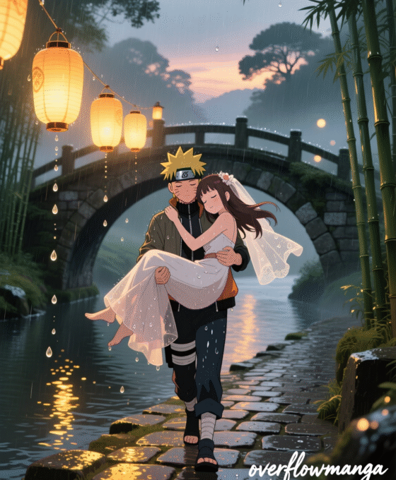 Shinobi Love: Naruto x Hinata Couple Art