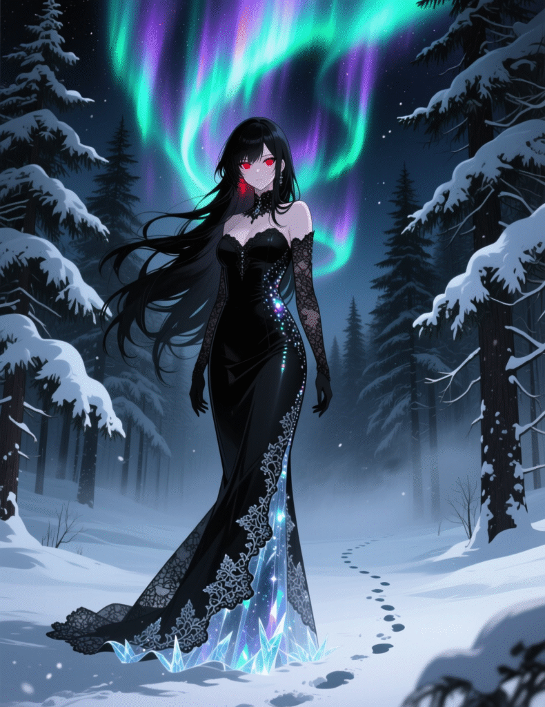 Ravenna Character Art : The Dark Rose of Eternity