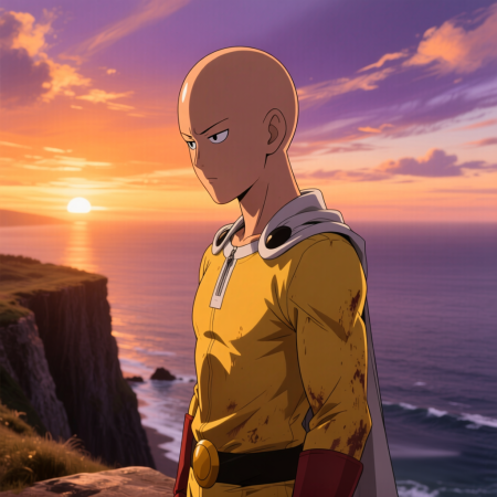 Saitama Manga PFP Art — The One Punch Awakening